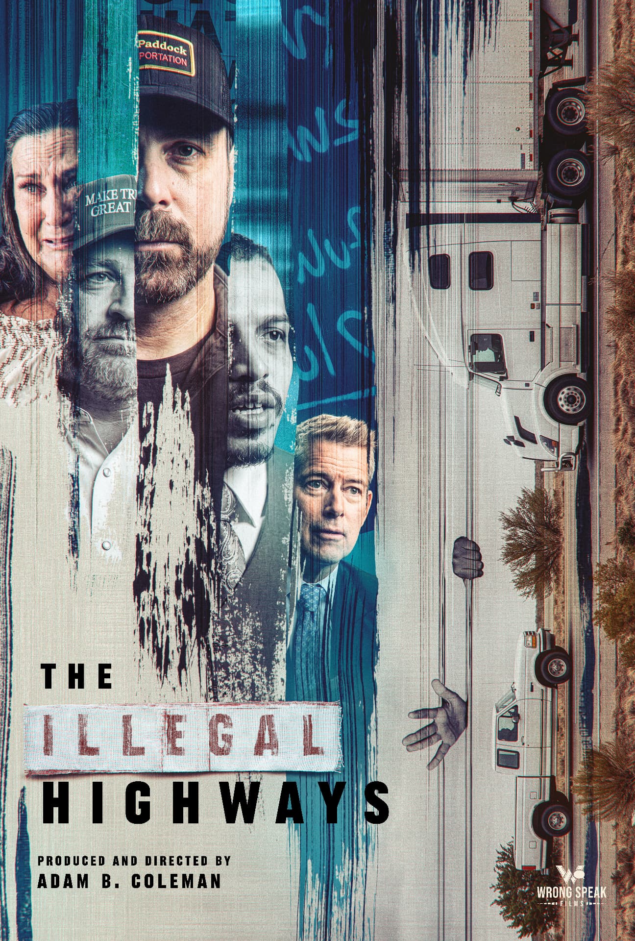 Official poster for The Illegal Highways