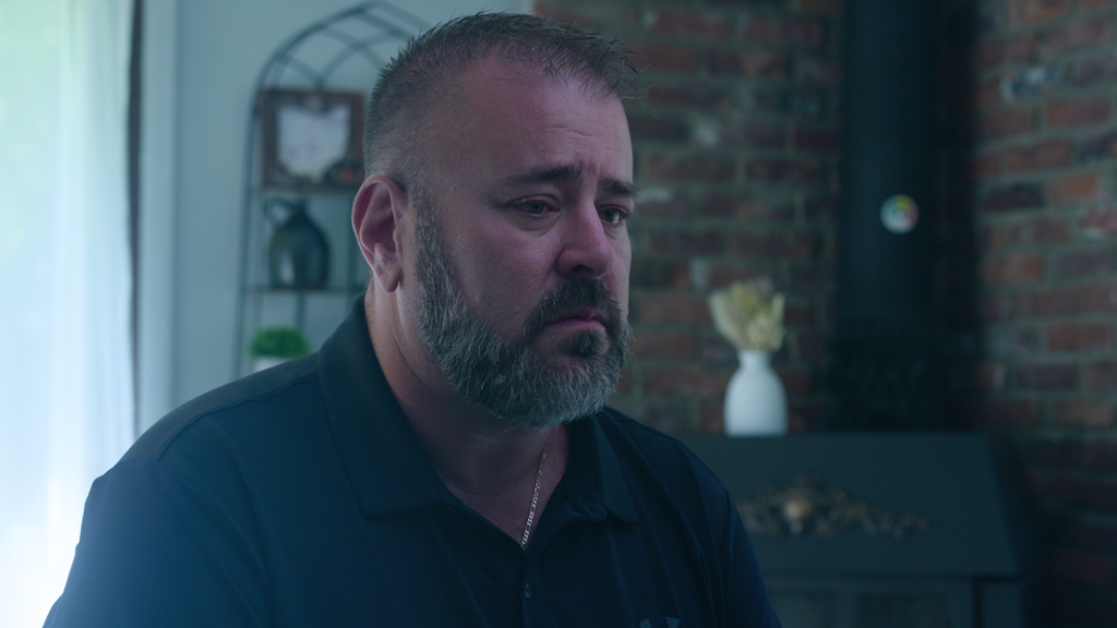 A father interviewed in the film