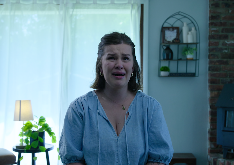 A grieving family member interviewed in the film